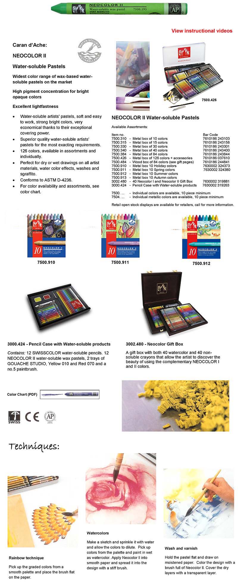 Creative Art Materials Supplies, Manufactures And Distributes Quality