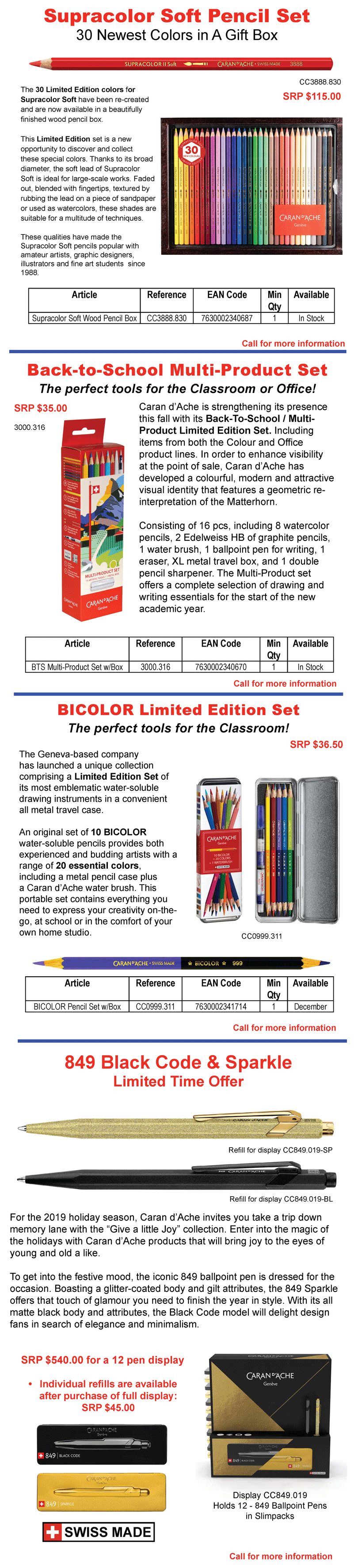 Creative Art Materials Supplies, Manufactures And Distributes Quality